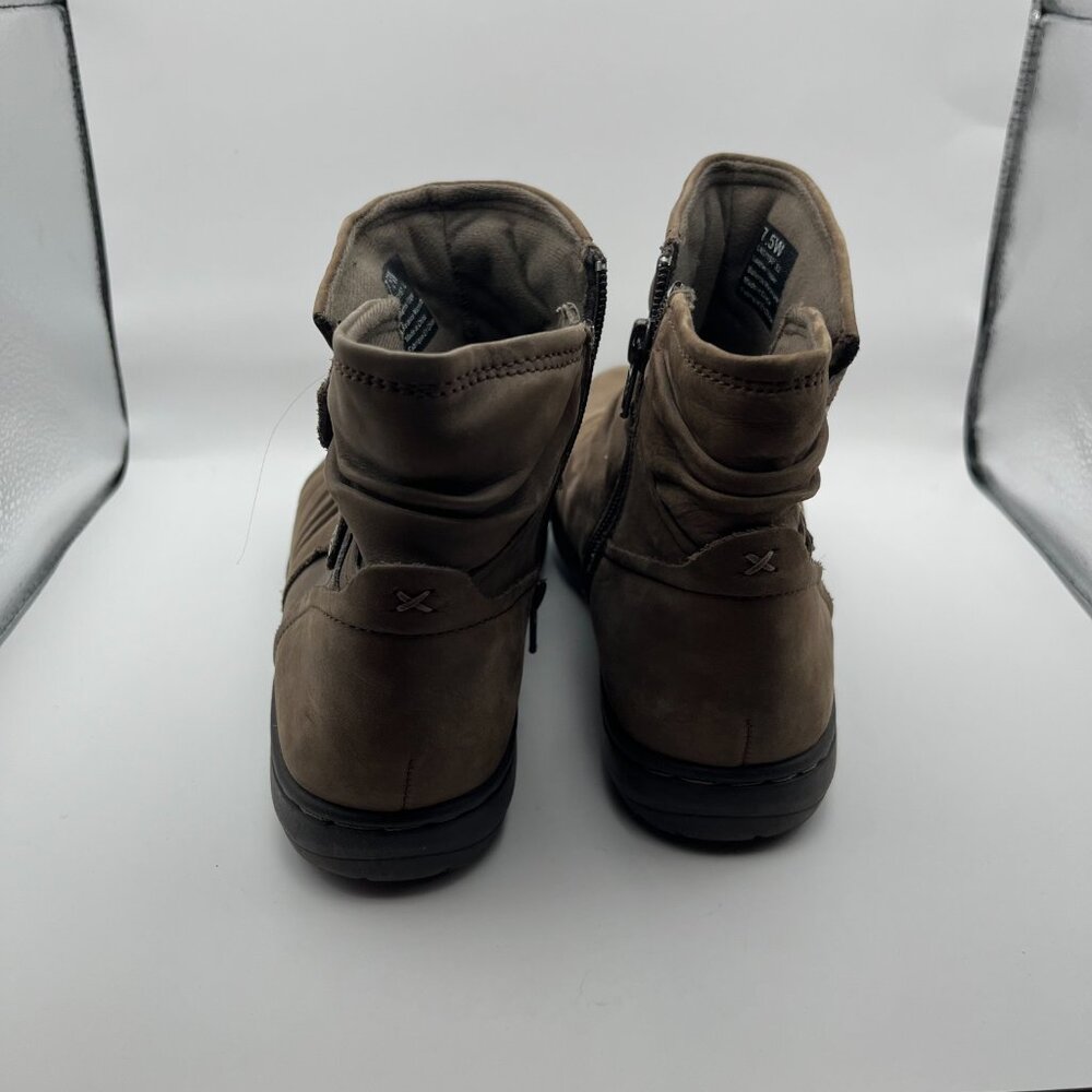 Cobb Hill by New Balance Pandora Ankle Boots Women’s 7.5W Brown Leather Zip - Picture 3 of 12